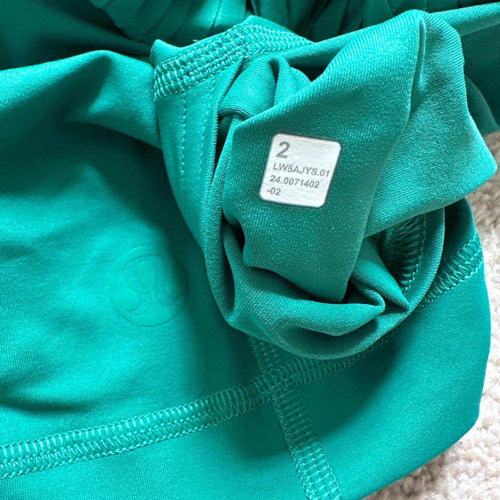 Lululemon Varsity High-Rise Pleated Tennis Skirt Cascadia Green Size 2 - Picture 5 of 5